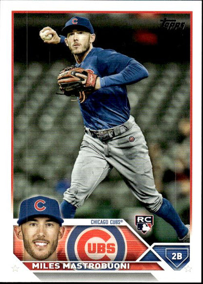 2023 Topps #592 Miles Mastrobuoni