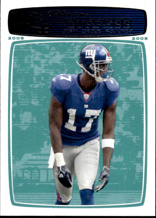 2008 Topps Rookie Progression #86 Plaxico Burress