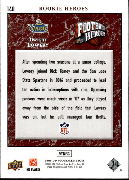 2008 Upper Deck Heroes #140 Dwight Lowery