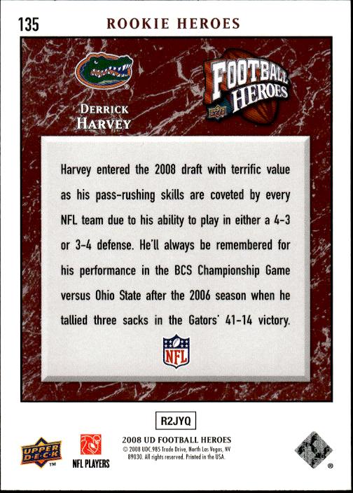 2008 Upper Deck Heroes #135 Derrick Harvey