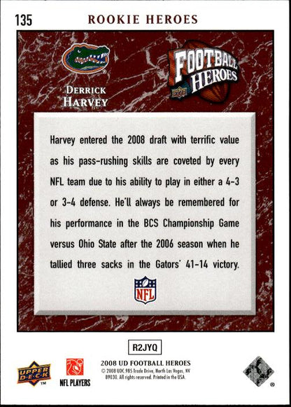 2008 Upper Deck Heroes #135 Derrick Harvey