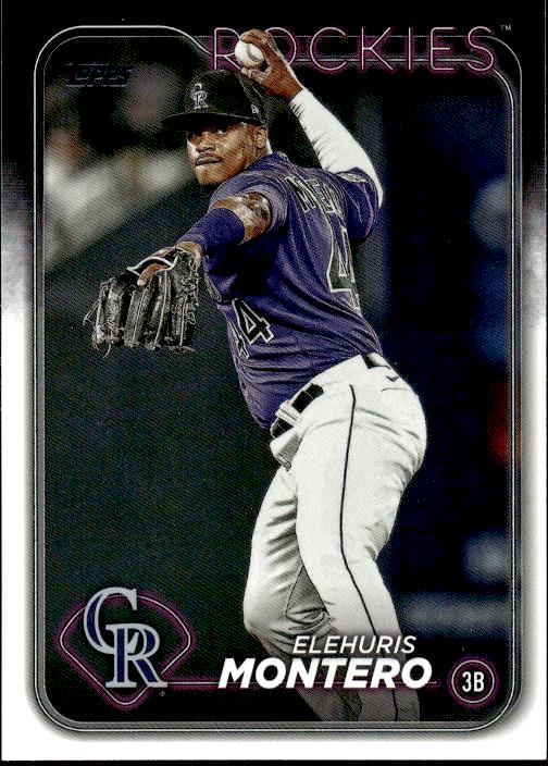 2024 Topps #341 Elehuris Montero