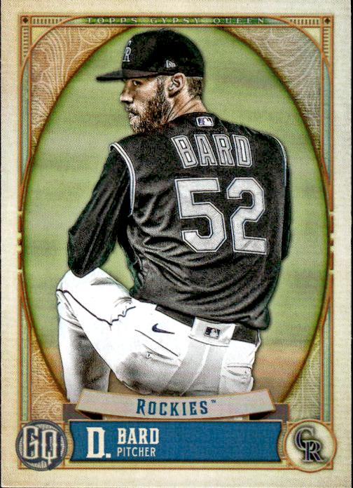 2021 Topps Gypsy Queen #64 Daniel Bard