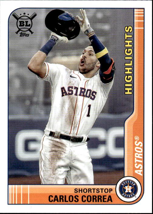 2021 Topps Big League #295 Carlos Correa