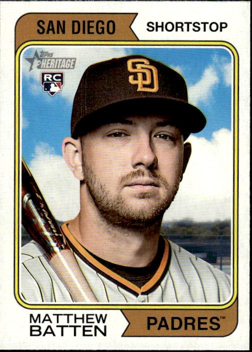 2023 Topps Heritage #154 Matthew Batten