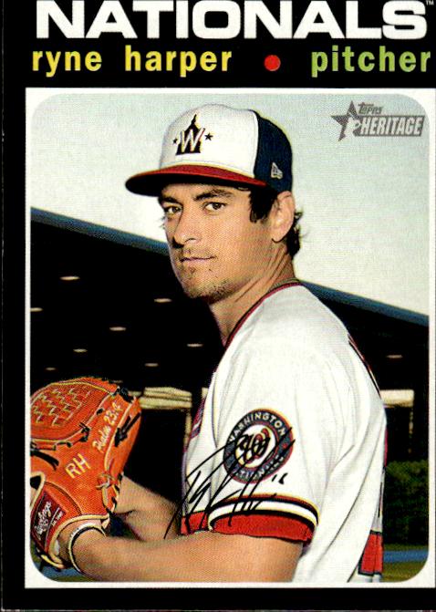 2020 Topps Heritage #629 Ryne Harper