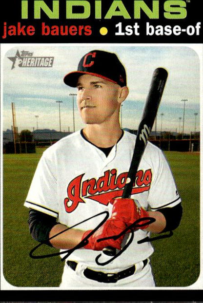 2020 Topps Heritage #692 Jake Bauers