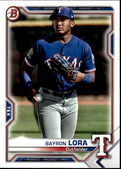 2021 Bowman #BP-139 Bayron Lora