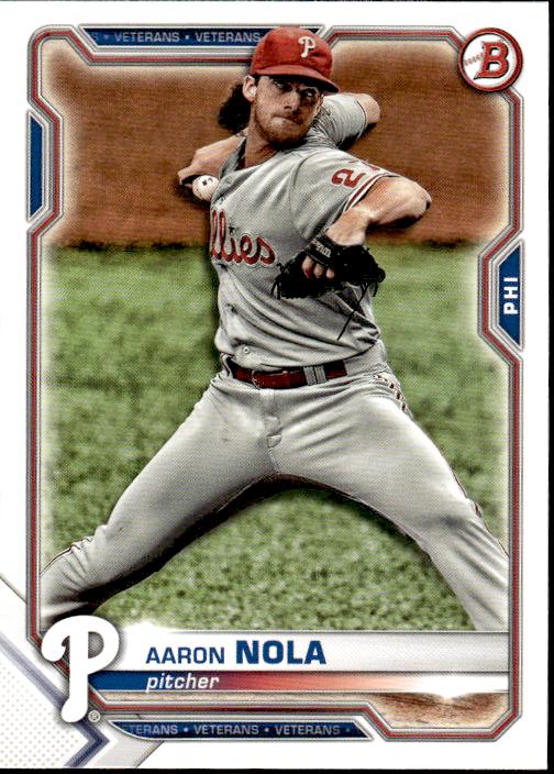 2021 Bowman #40 Aaron Nola