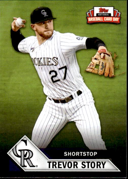 2021 Topps National Baseball Card Day #10 Trevor Story