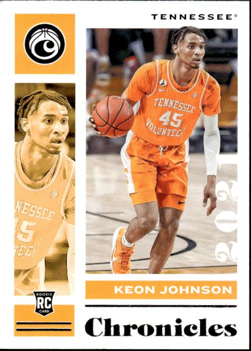 2021 Panini Chronicles Draft Picks #6 Keon Johnson