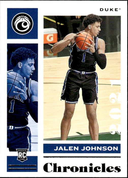 2021 Panini Chronicles Draft Picks #13 Jalen Johnson