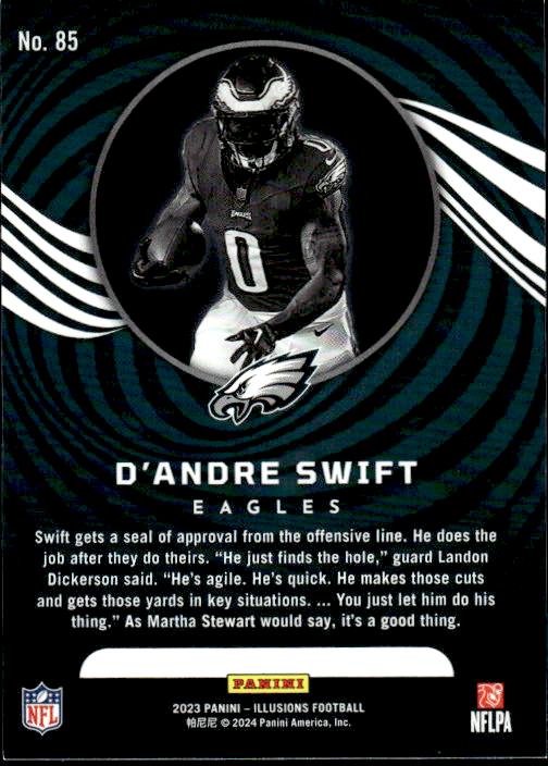 2023 Panini Illusions #85 D'Andre Swift