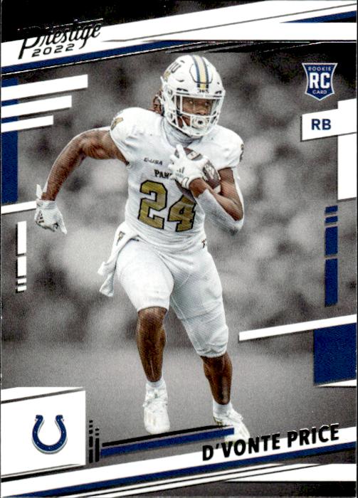 2022 Panini Prestige #344 D'Vonte Price