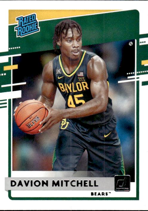 2021 Panini Chronicles Draft Picks #35 Davion Mitchell