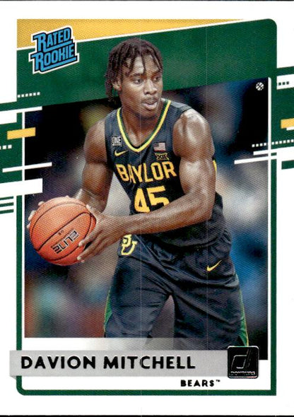 2021 Panini Chronicles Draft Picks #35 Davion Mitchell