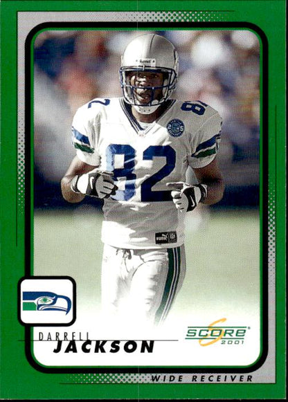 2001 Score #181 Darrell Jackson