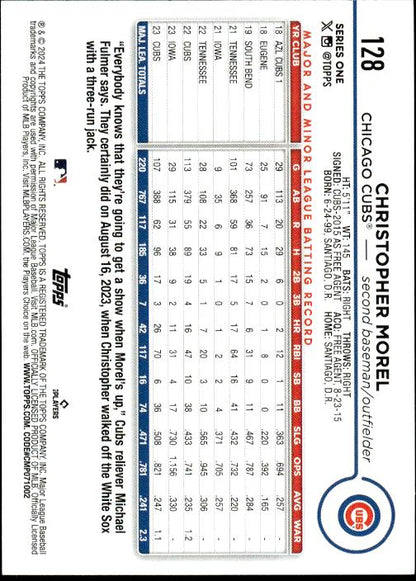 2024 Topps #292 Christopher Morel