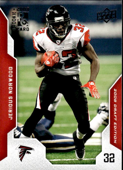 2008 Upper Deck Draft Edition #106 Jerious Norwood