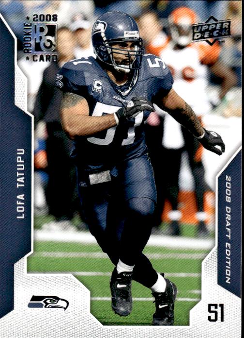 2008 Upper Deck Draft Edition #187 Lofa Tatupu