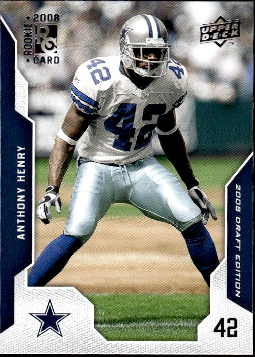 2008 Upper Deck Draft Edition #128 Anthony Henry