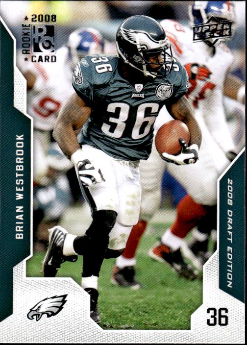 2008 Upper Deck Draft Edition #174 Brian Westbrook