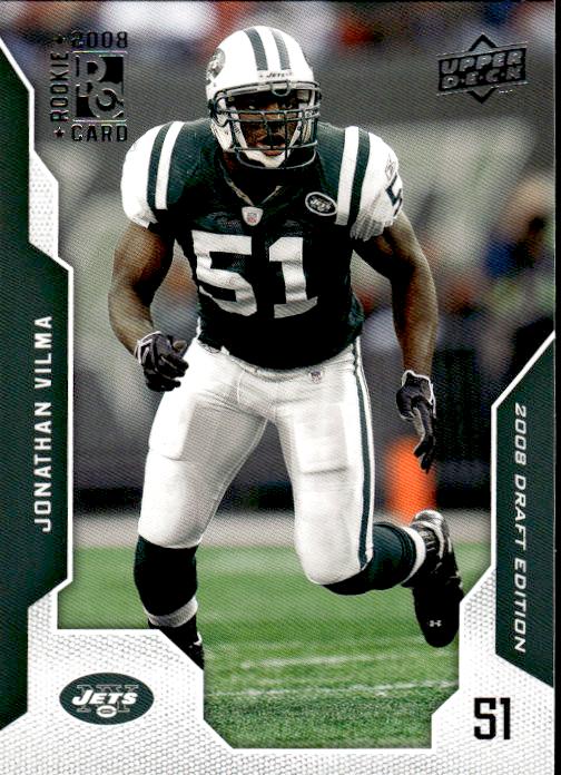 2008 Upper Deck Draft Edition #169 Jonathan Vilma