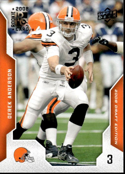 2008 Upper Deck Draft Edition #125 Derek Anderson