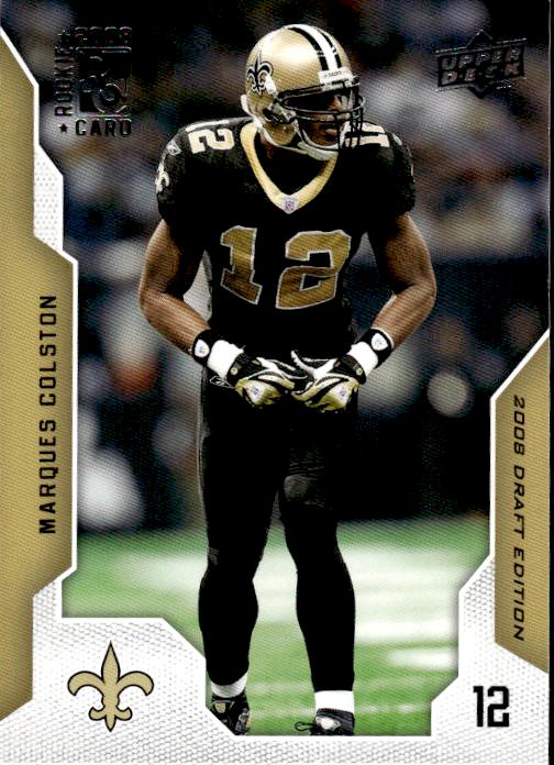 2008 Upper Deck Draft Edition #165 Marques Colston