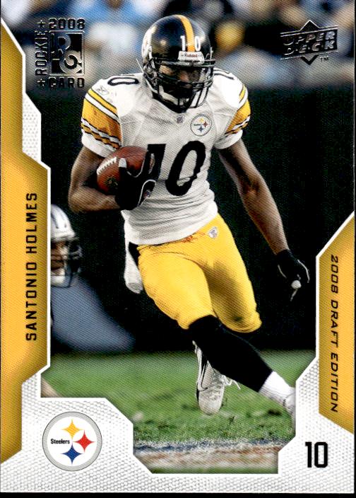 2008 Upper Deck Draft Edition #178 Santonio Holmes