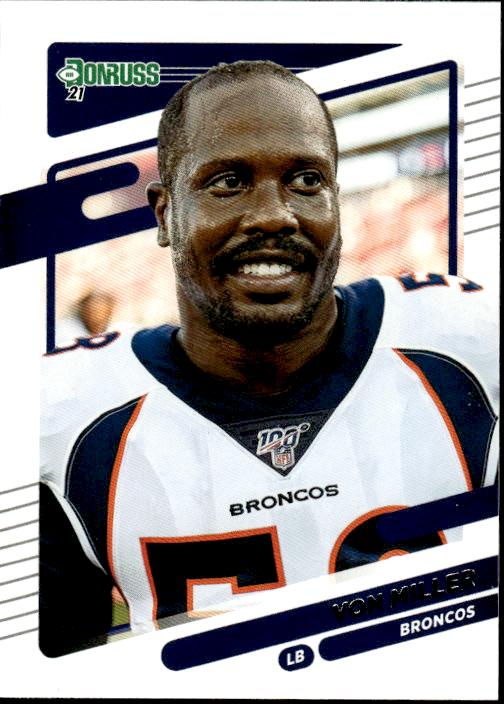 2021 Donruss #181b Von Miller No Helmet