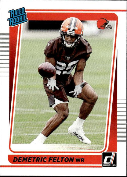 2021 Donruss #293 Demetric Felton