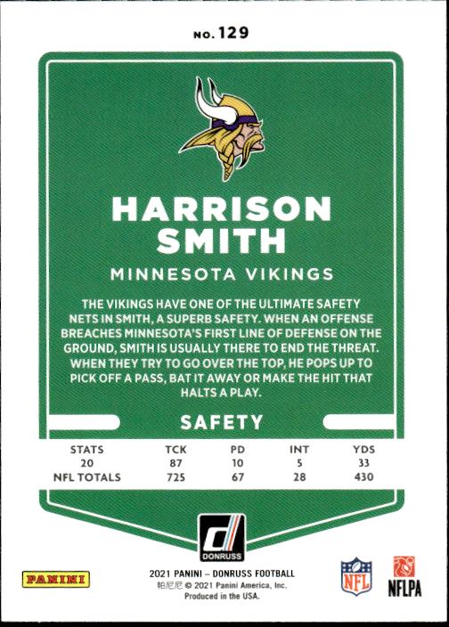 2021 Donruss #129 Harrison Smith