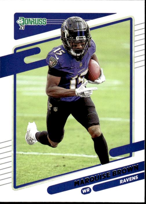 2021 Donruss #241 Marquise Brown