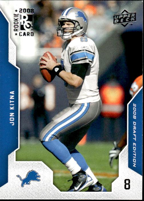 2008 Upper Deck Draft Edition #137 Jon Kitna