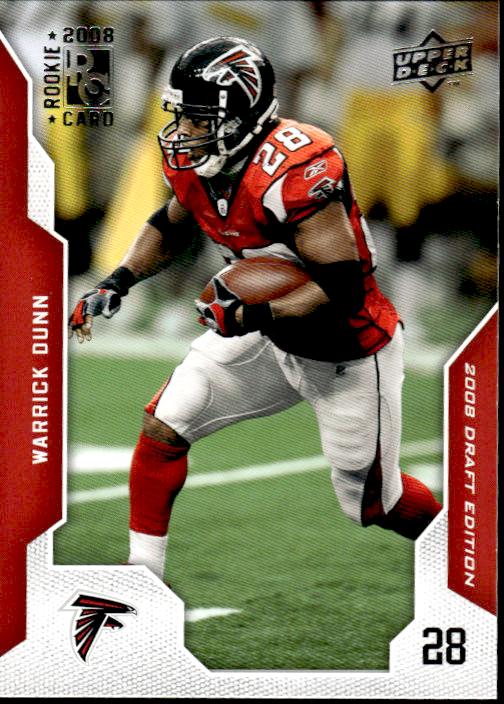 2008 Upper Deck Draft Edition #105 Warrick Dunn