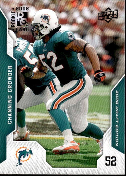 2008 Upper Deck Draft Edition #156 Channing Crowder