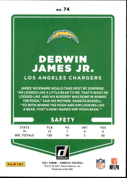 2021 Donruss #74 Derwin James Jr.