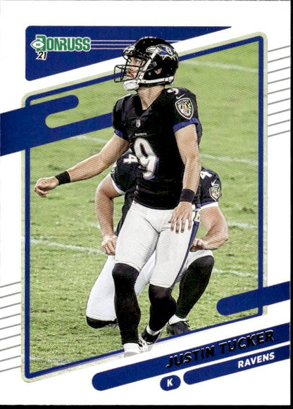 2021 Donruss #240 Justin Tucker