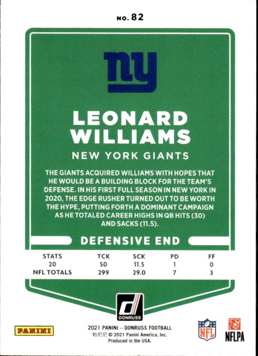 2021 Donruss #82 Leonard Williams