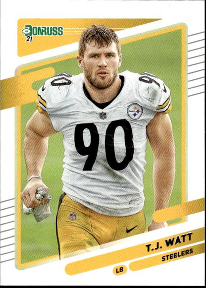 2021 Donruss #22b T.J. Watt