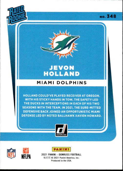 2021 Donruss #348 Jevon Holland