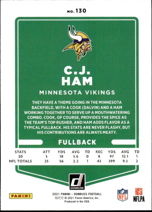 2021 Donruss #130 C.J. Ham