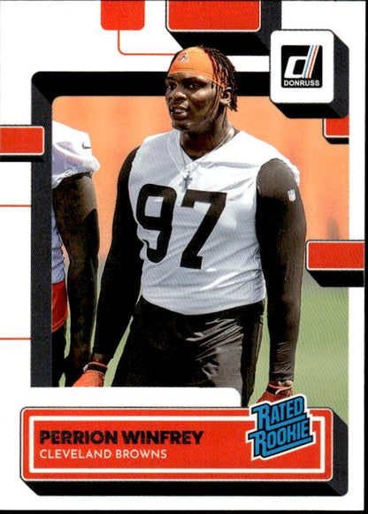 2022 Donruss #393 Perrion Winfrey