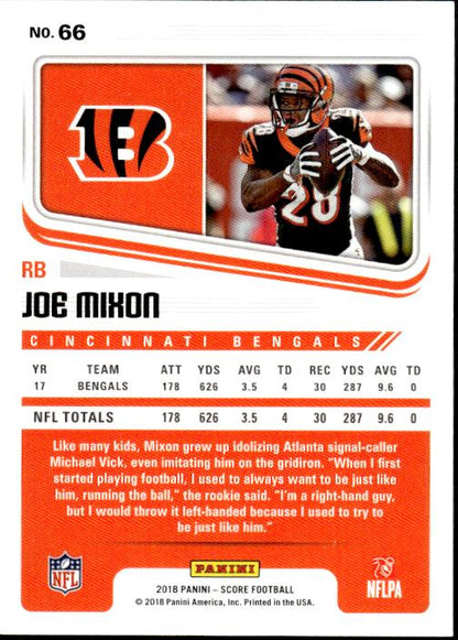 2018 Score #66 Joe Mixon