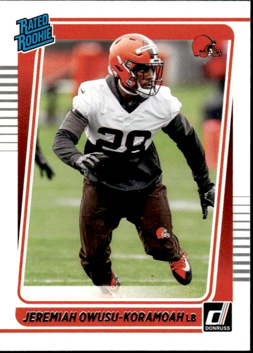 2021 Donruss #326 JEREMIAH OWUSU-KORAMOAH