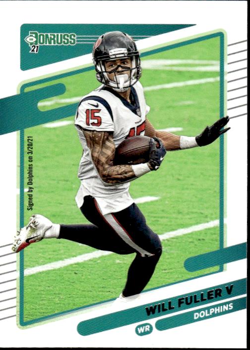 2021 Donruss #167 Will Fuller V