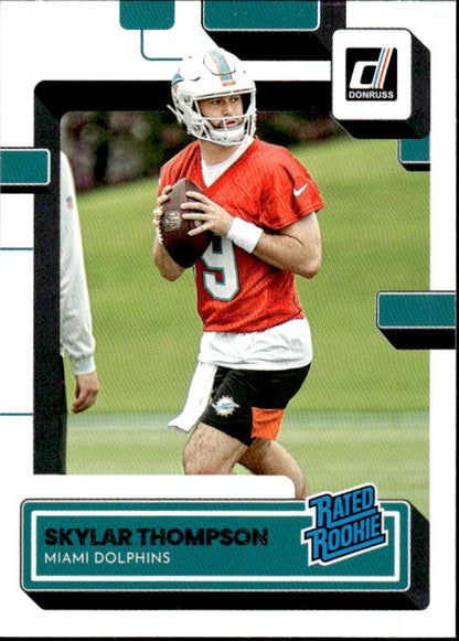 2022 Donruss #375 Skylar Thompson