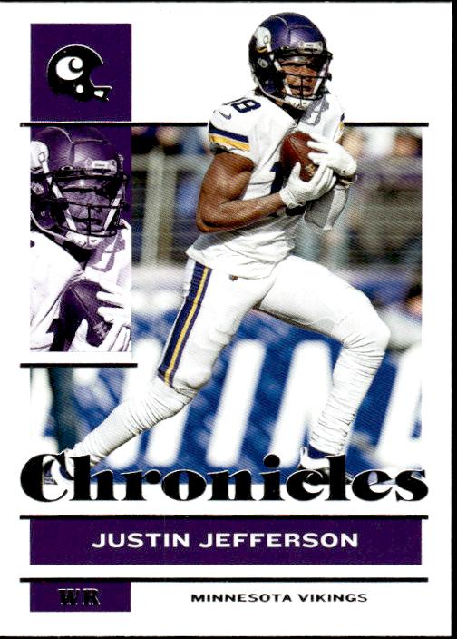 2021 Panini Chronicles #52 Justin Jefferson