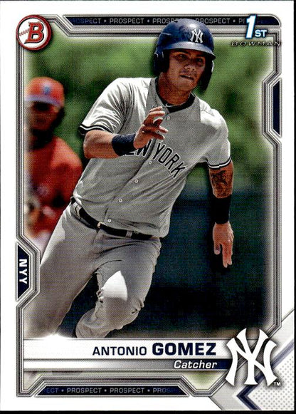 2021 Bowman #BP-82 Antonio Gomez Prospects